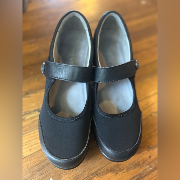 Alegria Maya Black Mary Jane arch support loafers sz. 40 office career neutral - Picture 3 of 6